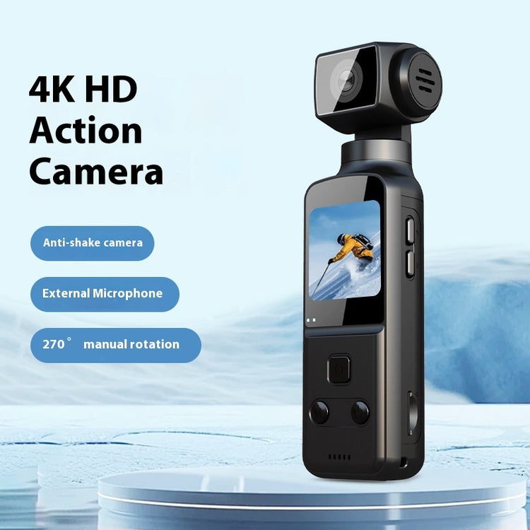 a camera with a screen on it