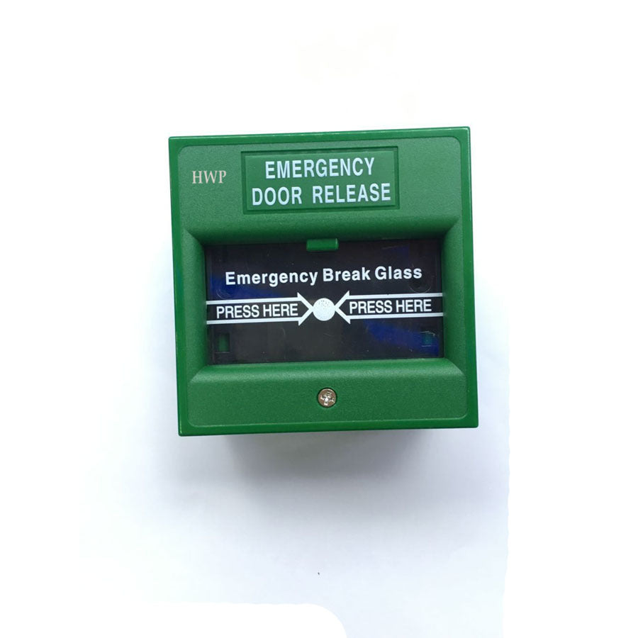 Wired Security Switch Break Glass For Fire Alarm Emergency Exit Release Button