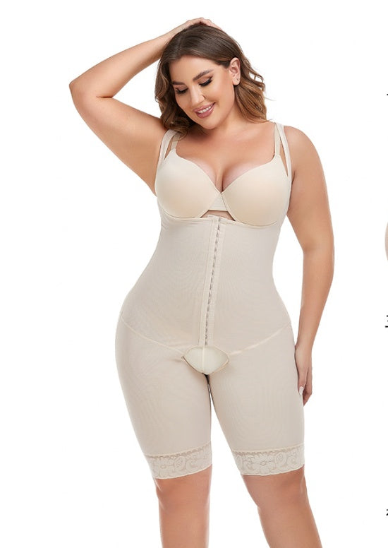 a woman in a white underwear