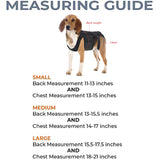 Dog Back Brace Support Harness for Dachshunds