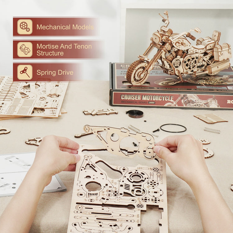a person's hands making a piece of wood