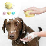 Silicone Pet Bath and Grooming Brush