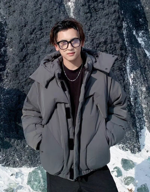 a man in a coat