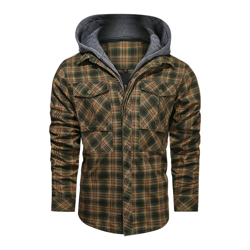 a jacket with a hood