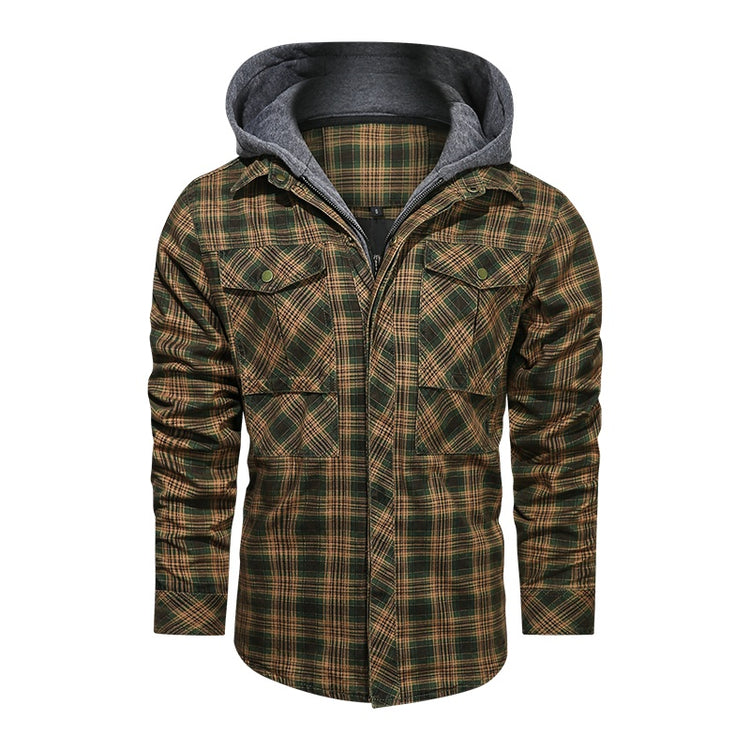 a jacket with a hood