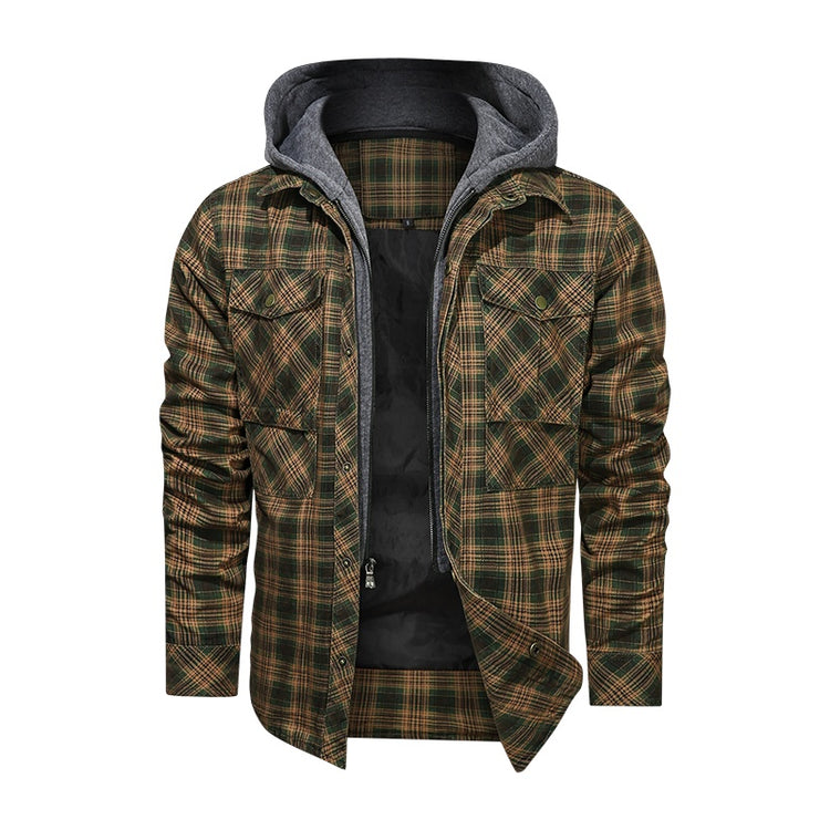 a jacket with a hood
