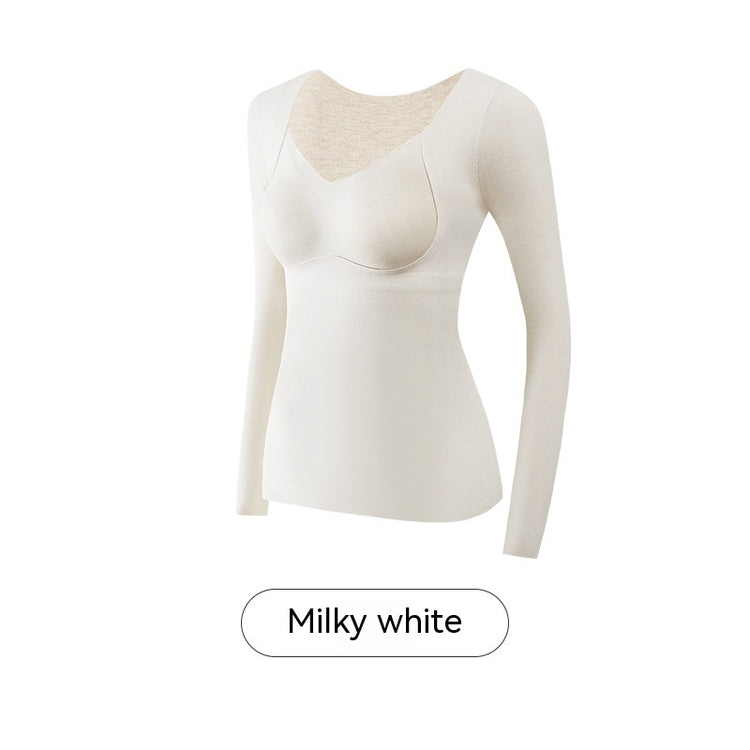 a white shirt with a long sleeve
