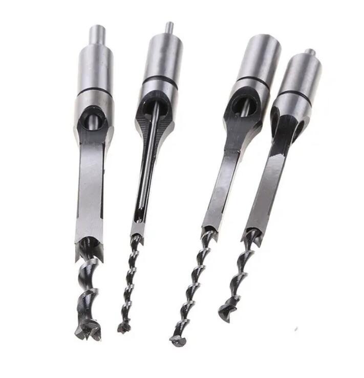 a group of metal drills