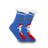 Women's Fleece-Lined Christmas Indoor Socks