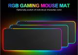 Large RGB Gaming Mouse Pad with Non-Slip Base