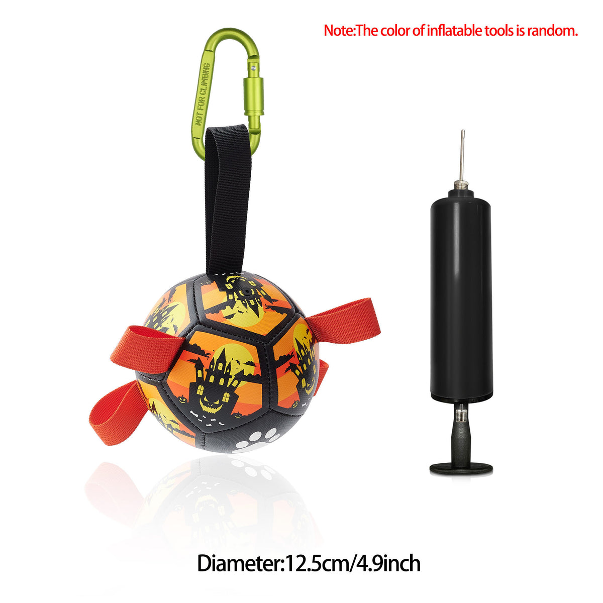 a ball with a rope attached to it