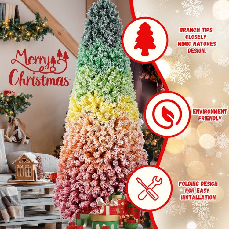 a christmas tree with a variety of objects