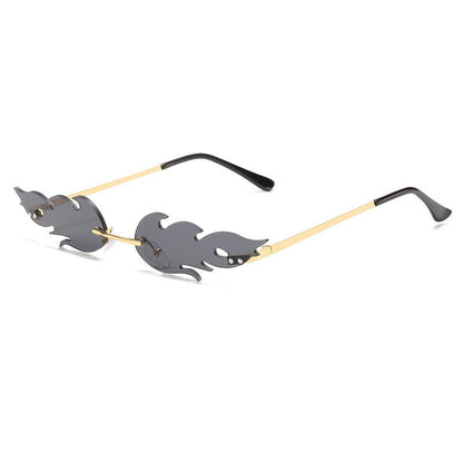 Cool bat-shaped sunglasses