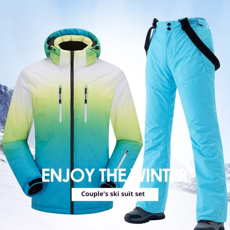 a pair of ski pants and a jacket