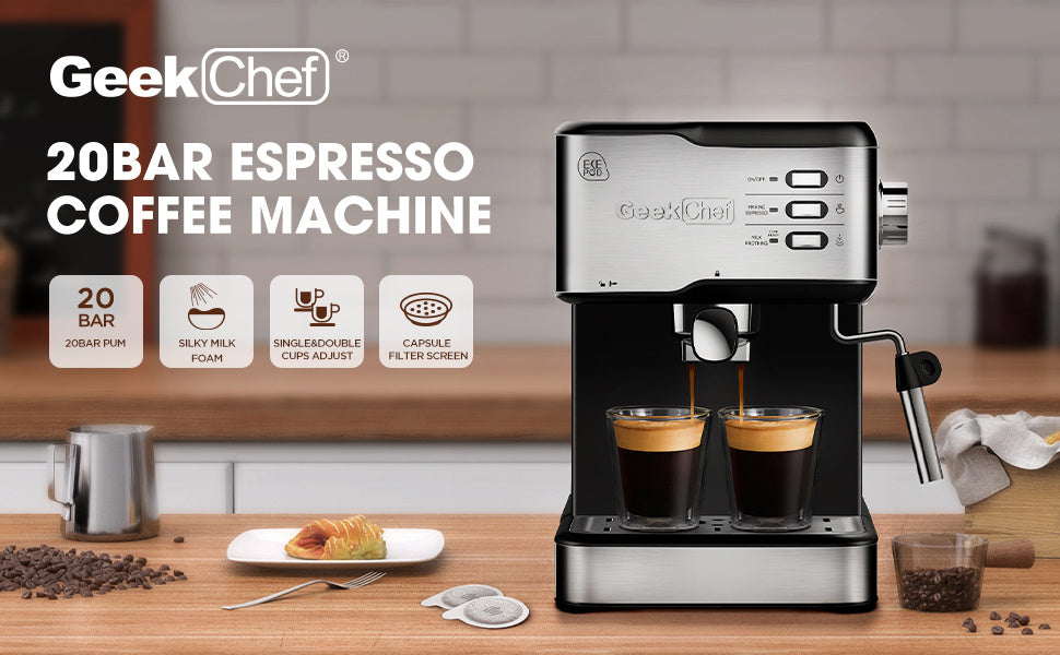 a coffee machine on a table