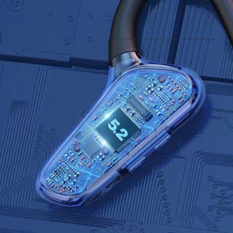 a blue electronic device with a circuit board