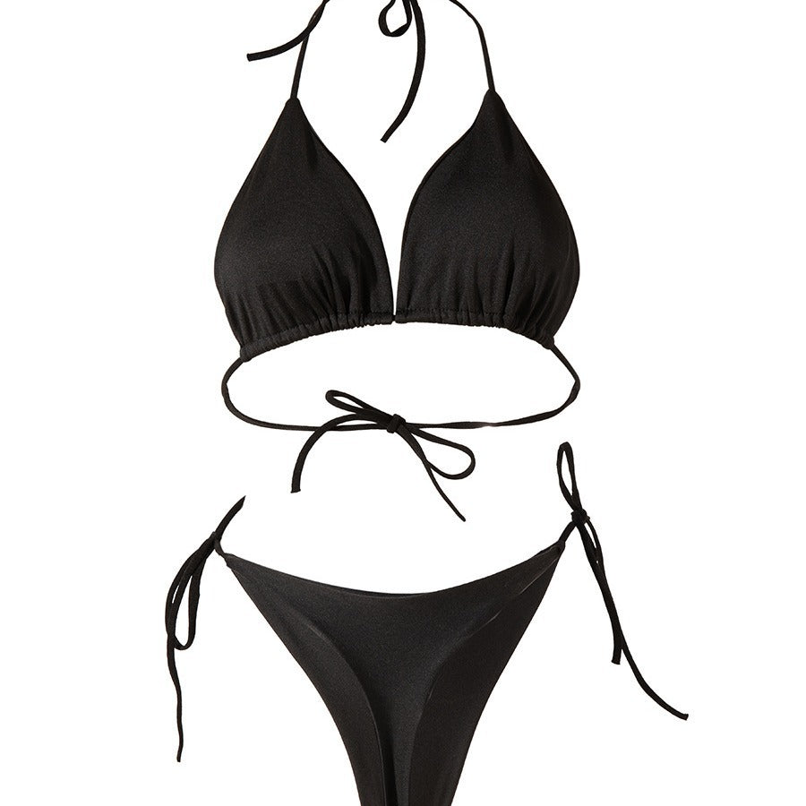 a black garment with ties