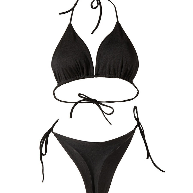 a black garment with ties
