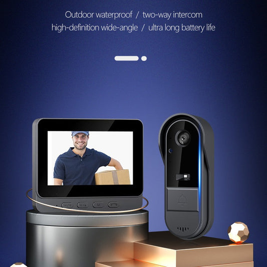 Smart Home Wireless Video Doorbell Smart Ding Dong