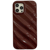 Pleated Silicone Protective Phone Case for Compatible iPhone Models