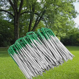 Galvanized Garden Staples for Weed Fabric and Artificial Grass