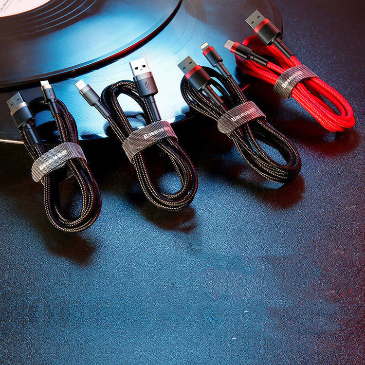 a group of cables wrapped around a record