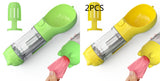 3-in-1 Portable Dog Water Bottle with Bowl and Waste Bag Storage