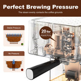 Geek Chef Espresso and Cappuccino Machine with Milk Frother