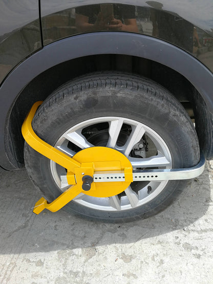 Car Tire Lock Convenient Operation Small Three Fork Wheel Lock Tire Lock Car 34kg Security Lock