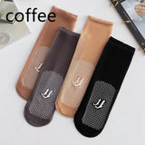 Seamless Non-Slip Massage-Footbed Ankle Socks