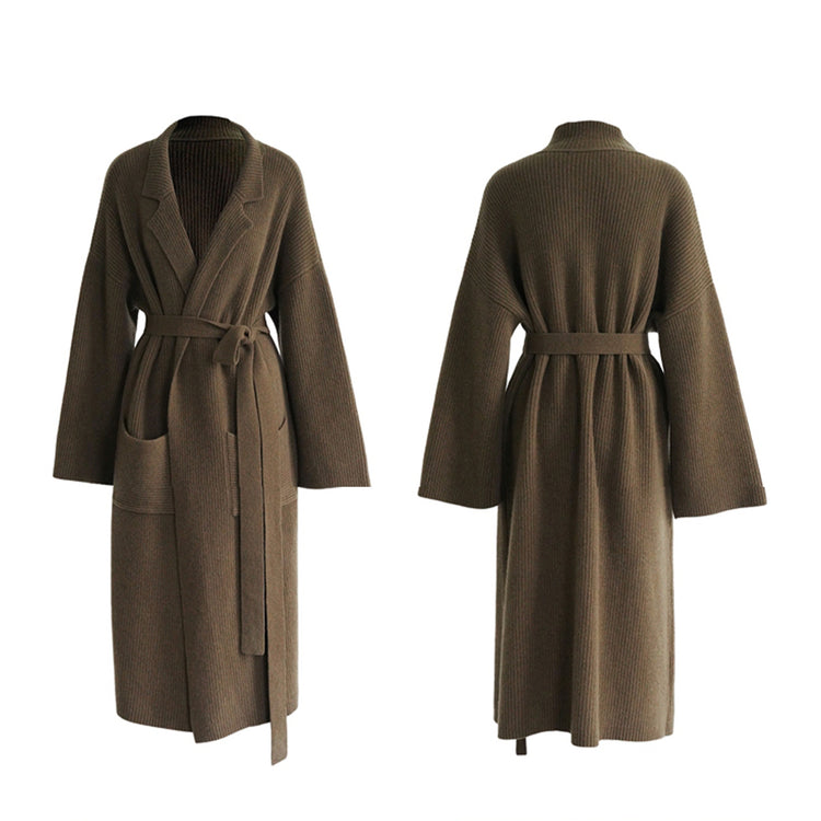 a brown robe with a belt