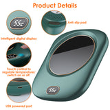 Electric Mug Warmer with 3 Temperature Settings and Auto Shutoff