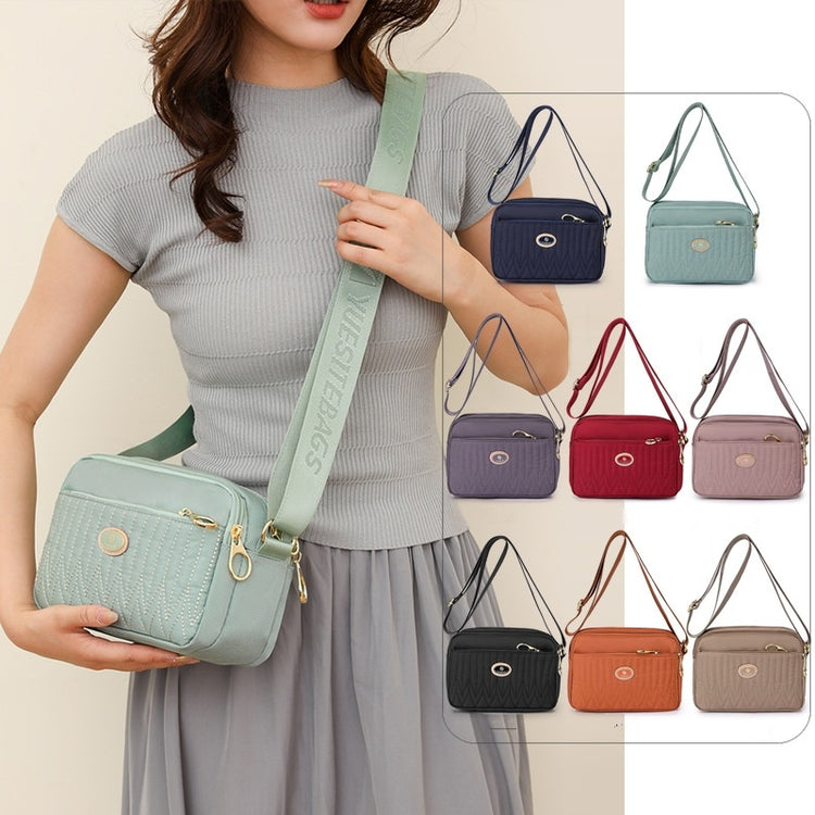 a woman holding a purse