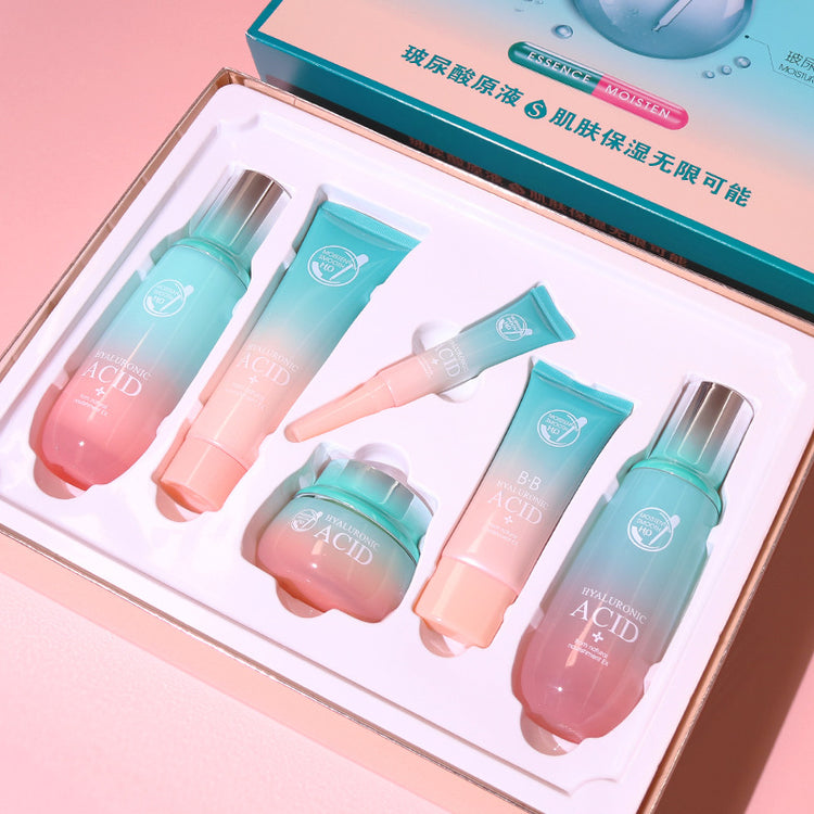a box with a set of small bottles