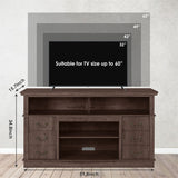 Farmhouse TV Stand with Storage