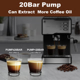 Geek Chef Espresso and Cappuccino Machine with Milk Frother