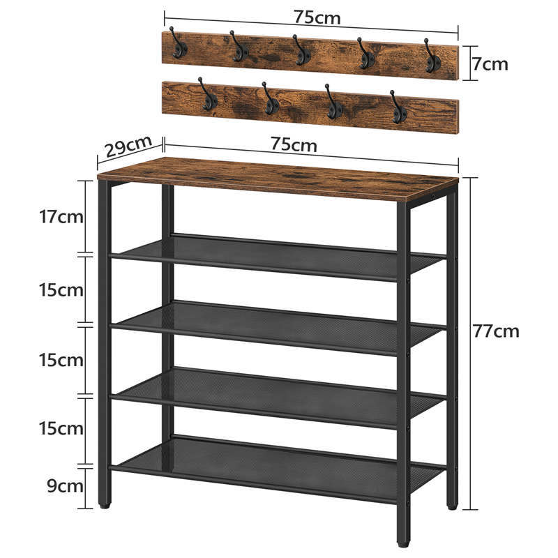 a shelf with hooks and a shelf with a shelf with a shelf with a shelf with a shelf with a shelf with a shelf with a shelf with a shelf with a shelf with a shelf with a
