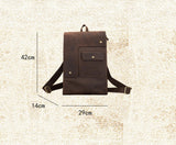 Genuine Leather Men's Travel Bag