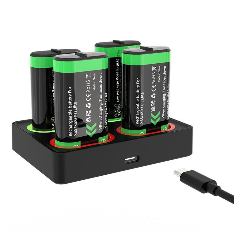 a battery charging station with a cord