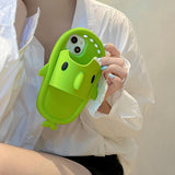 3D Shark Slipper Silicone Phone Case