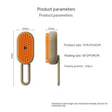 USB Rechargeable Steam Pet Grooming Brush
