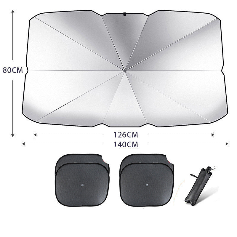 a diagram of a car sun visor