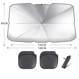 Foldable Umbrella-Style Car Windshield Sun Shade