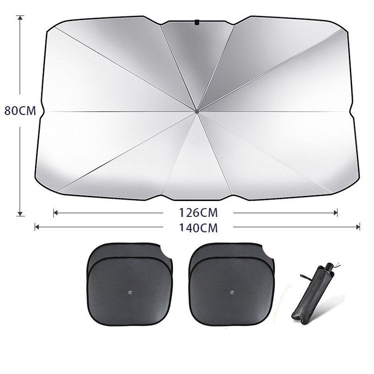 a diagram of a car sun visor