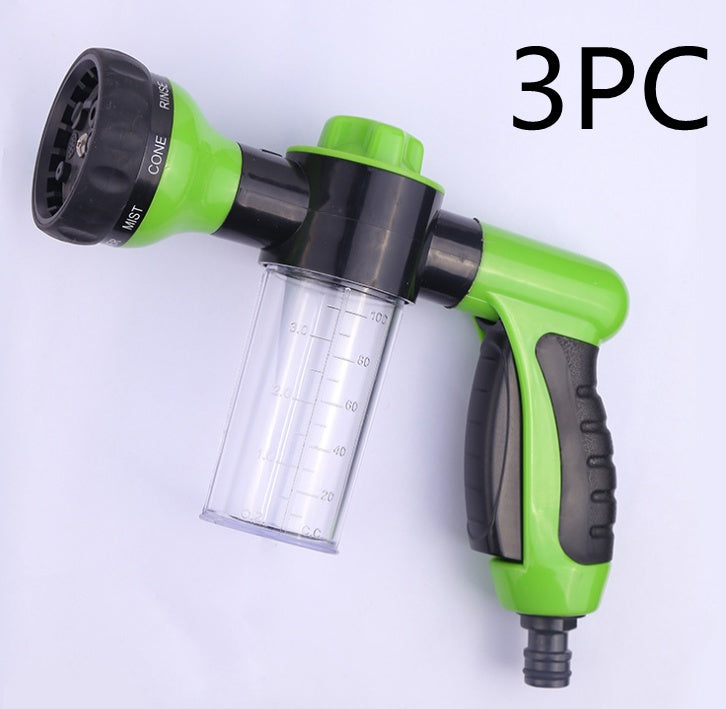 a green and black nozzle