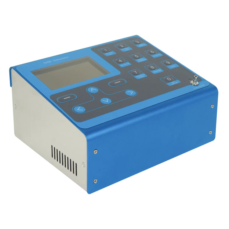 a blue and grey electronic device