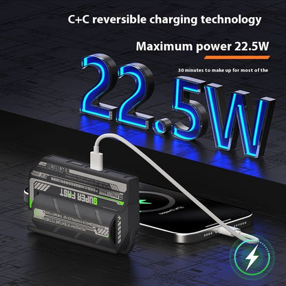 Replaceable Power Bank With Cable Mobile Power Supply