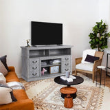 Farmhouse TV Stand with Storage