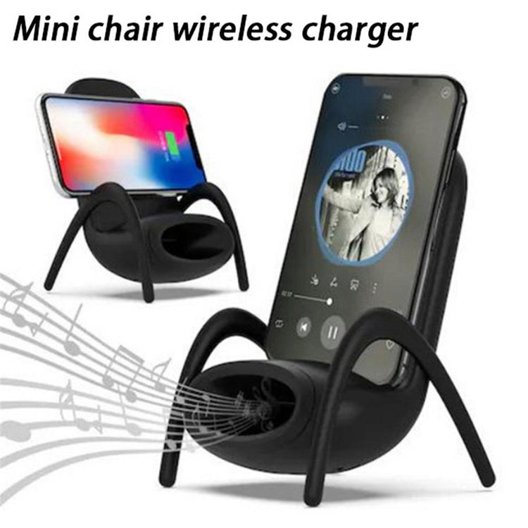a phone and a phone wireless charger