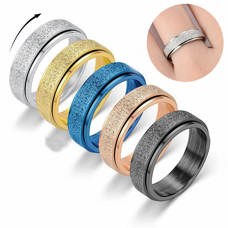 a group of rings with different colors